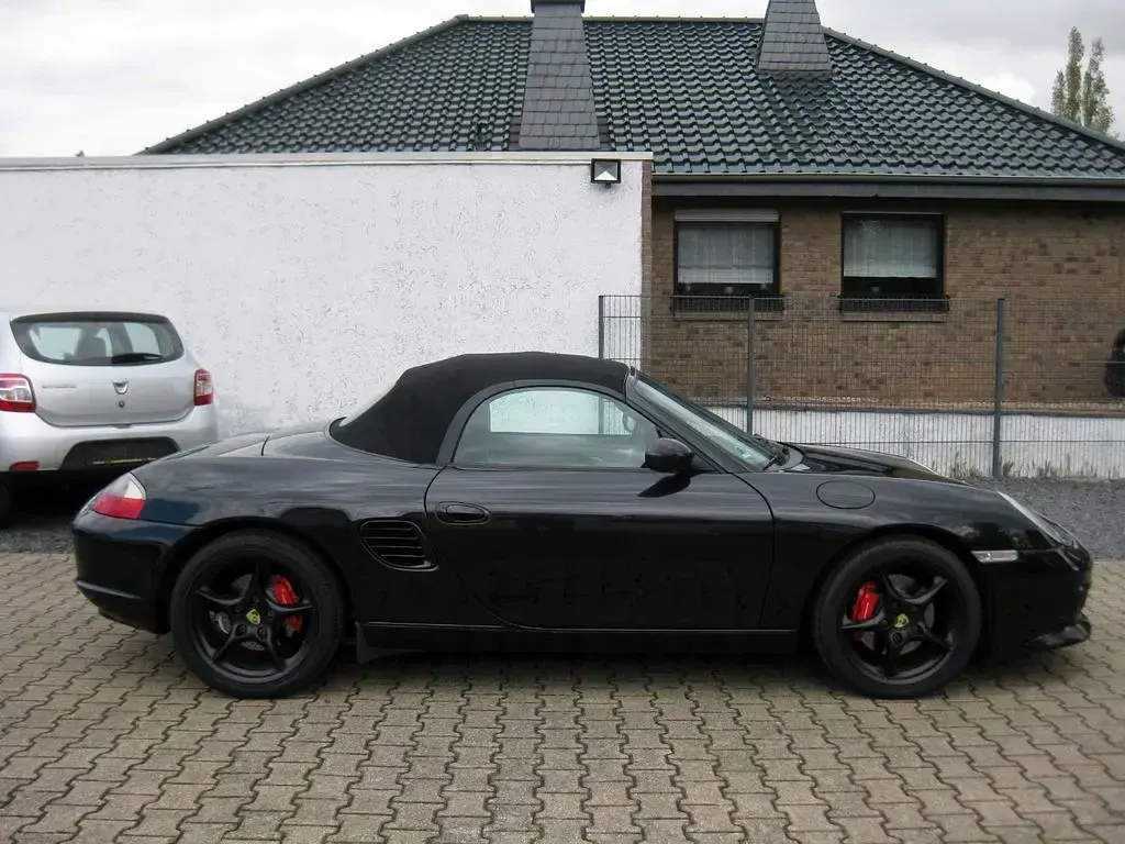 Brugt Porsche Boxster S 260 HK (191 kW) 2003 Sort Cabriolet