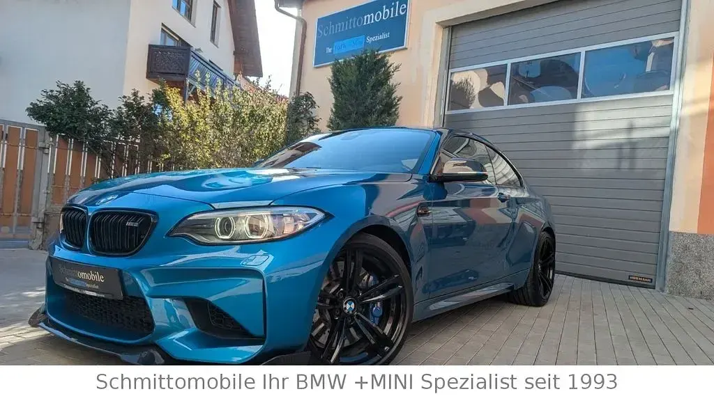 Second-hand BMW M2 Performance 370 CP (272 kW) 2017 Albastru Coupe