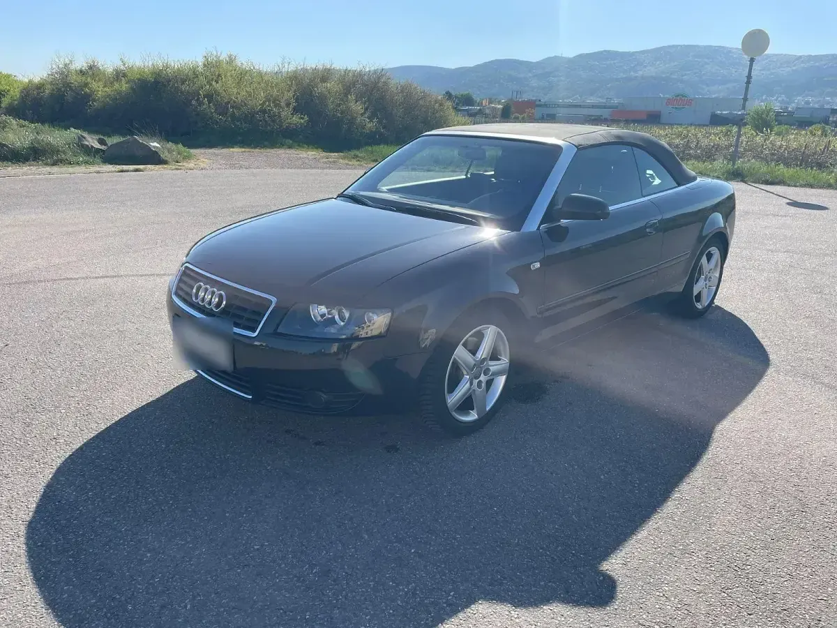 Gebraucht Audi Cabriolet Ambiente 170 PS (125 kW) 2003 Schwarz Cabrio