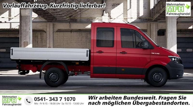 Kirschrot Neu 2025 MAN TGE Van | 46.370 € (Fairer Preis) - Bild 1/2