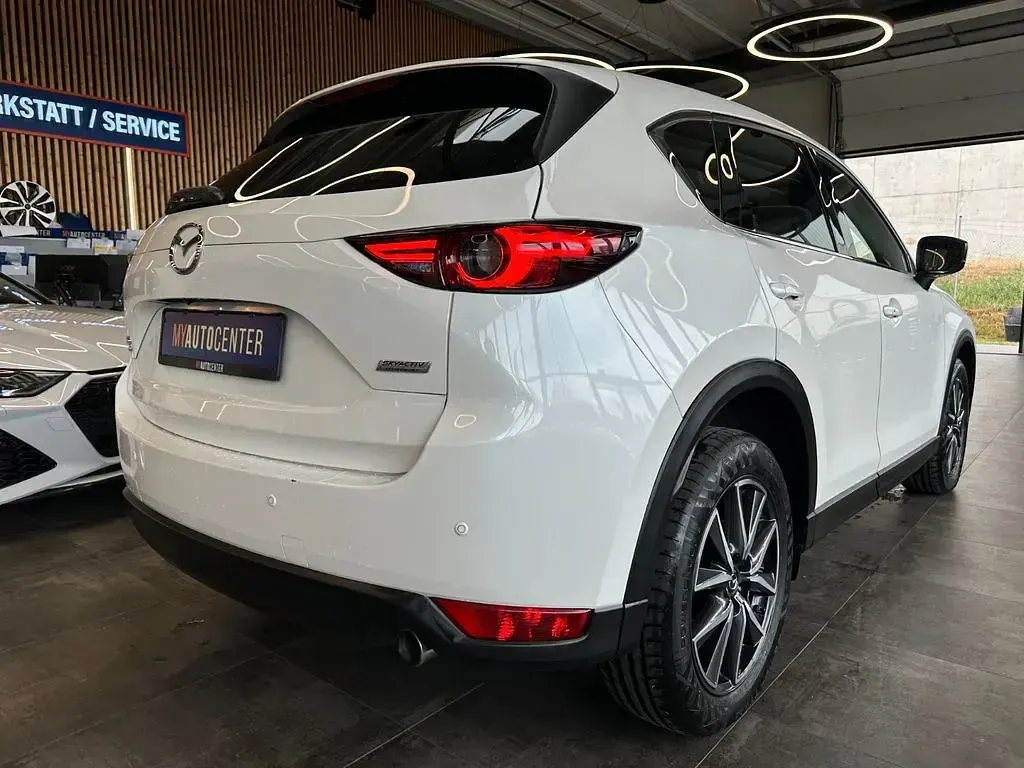 Gebraucht Mazda CX-5 184 PS (135 kW) 2018 Weiß SUV
