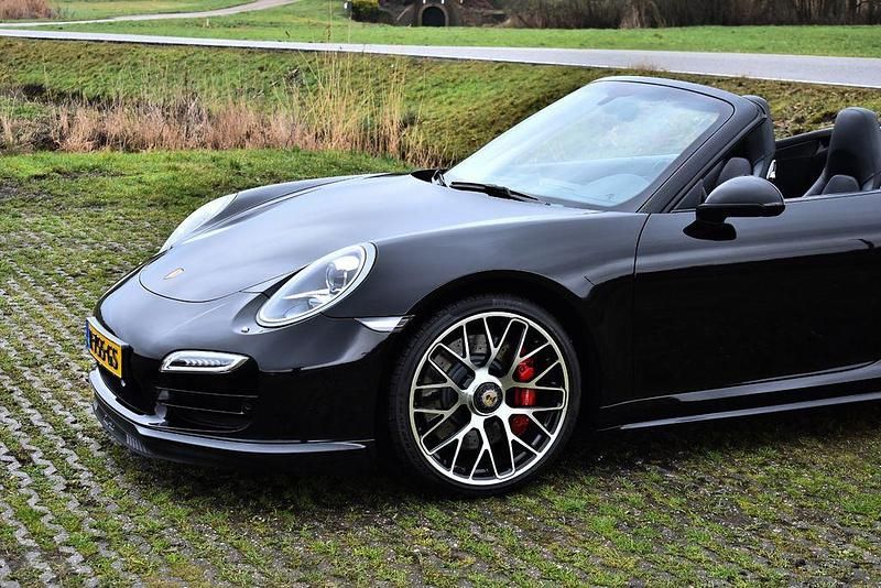 Gebraucht Porsche 911 Turbo Cabriolet 521 PS (383 kW) 2014 Schwarz Cabrio
