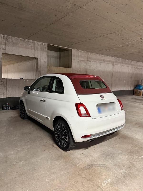 Weiß Gebraucht 2017 Fiat 500C Cabrio | 7.800 € (Guter Preis) - Bild 1/4