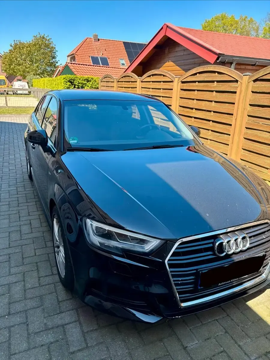 Brugt Audi A3 S-Line 184 HK (135 kW) 2019 Sort Sedan
