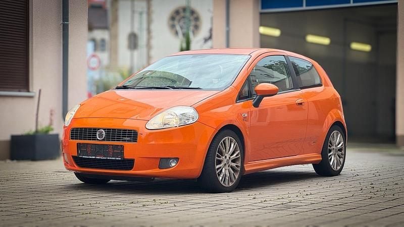 Orange Gebraucht 2008 Fiat Punto Kleinwagen | 525 € (Superpreis) - Bild 1/4