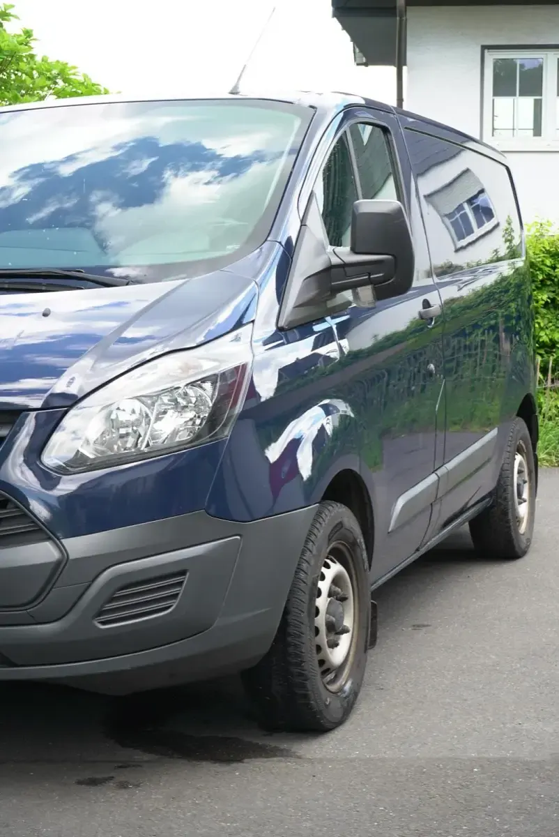 Gebraucht Ford Transit Custom 105 PS (77 kW) 2018 Blau Van / Kleinbus