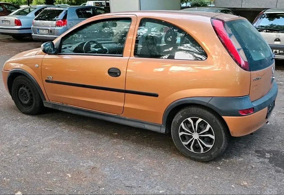 Gebraucht Opel Corsa 75 PS (55 kW) 2003 Orange Kleinwagen