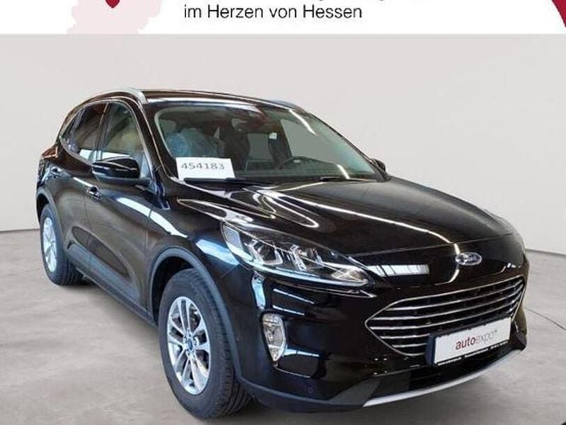 Agate black metallic Gebraucht 2021 Ford Kuga Titanium SUV | 16.090 € (Guter Preis) - Bild 1/4