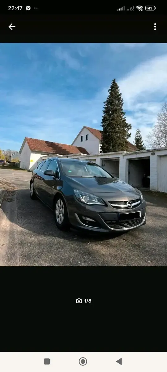 Gebraucht Opel Astra 136 PS (100 kW) 2016 Grau Kombi