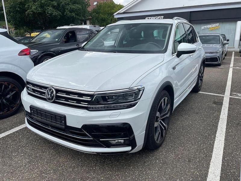 Weiß Gebraucht 2019 VW Tiguan R-line SUV | 31.450 € (Guter Preis) - Bild 1/4