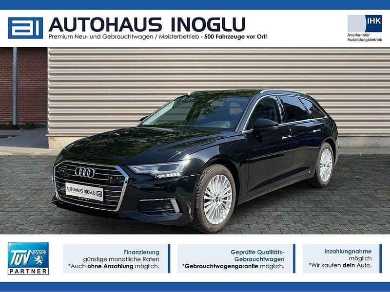 Schwarz mythosschwarz metallic (metallic) Gebraucht 2023 Audi A6 Design Kombi | 35.780 € (Guter Preis) - Bild 1/4