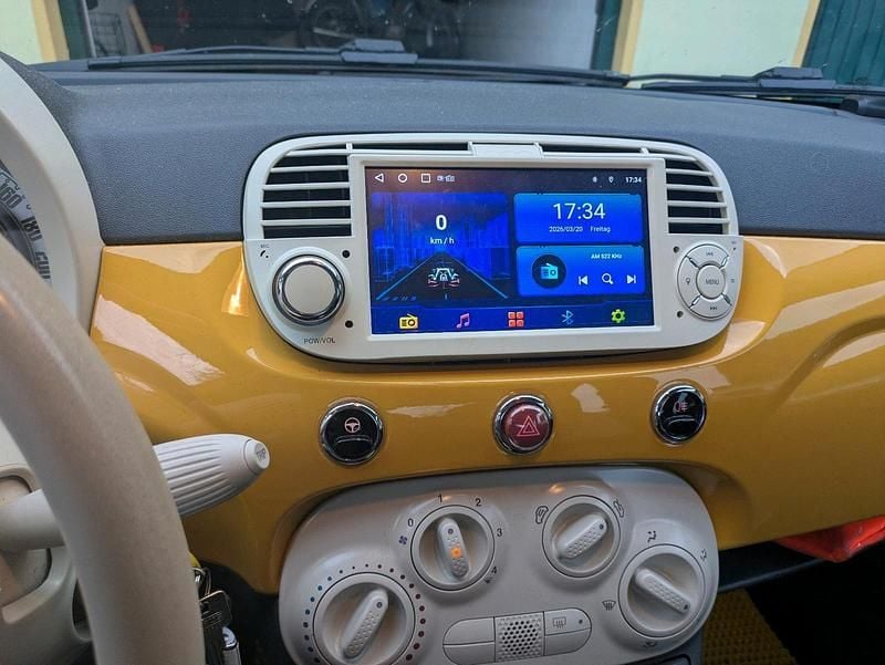 Gebraucht Fiat 500 69 PS (50 kW) 2013 Gelb Cabrio