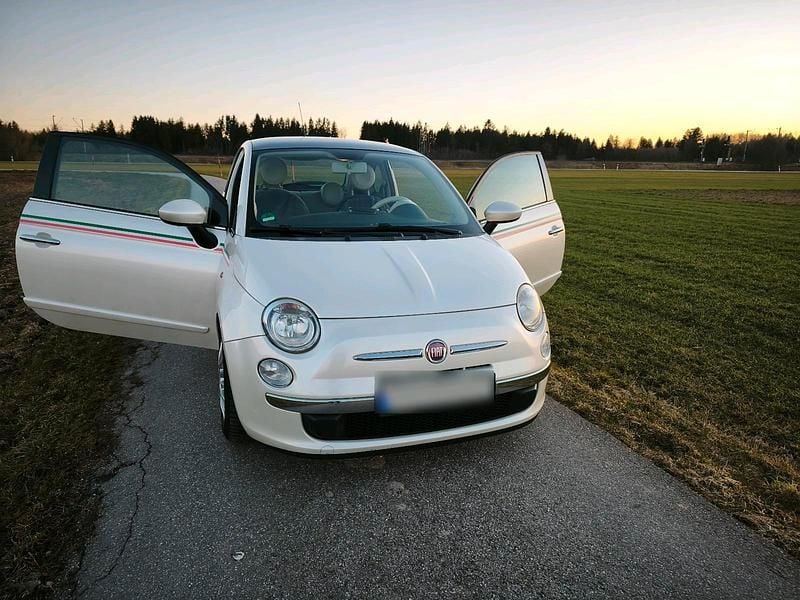 Gebraucht Fiat 500 101 PS (74 kW) 2009 Weiß Cabrio