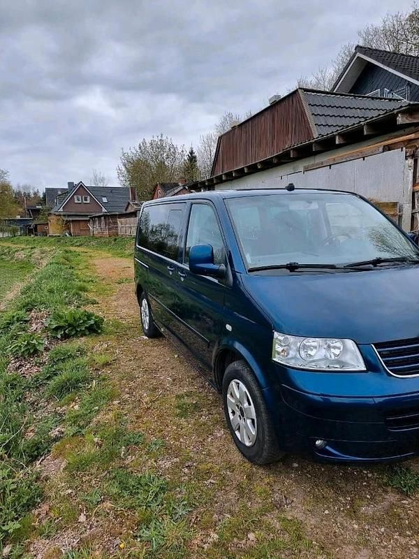 Usata VW T5 131 CV (96 kW) 2003 Blu Furgone