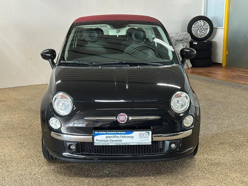 Gebraucht Fiat 500 Lounge 69 PS (50 kW) 2012 Schwarz Cabrio
