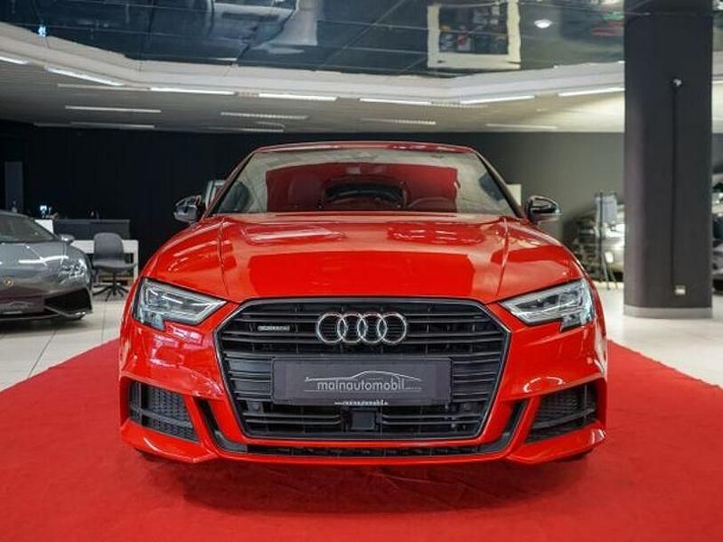 Tangorot metallic Gebraucht 2018 Audi A3 S-Line Limousine | 24.993 € (Etwas zu teuer) - Bild 1/4