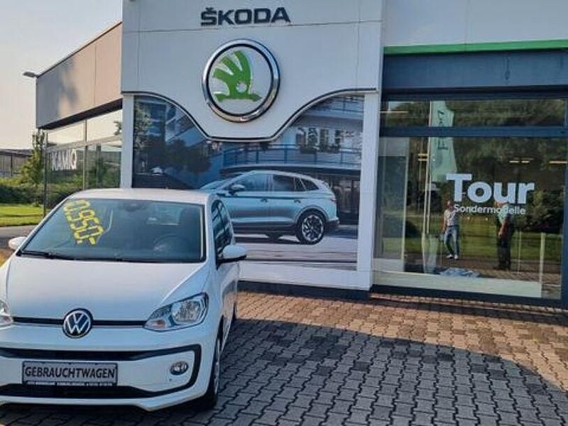 Weiß Gebraucht 2021 VW up! Kleinwagen | 10.950 € (Fairer Preis) - Bild 1/4