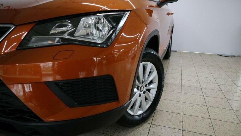 Usata Seat Ateca Reference 116 CV (85 kW) 2019 Arancione SUV