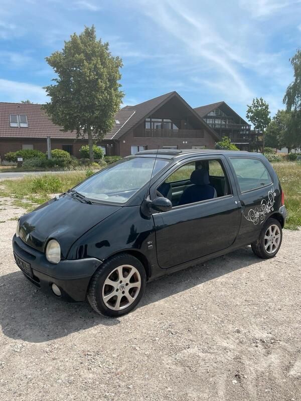 Schwarz Gebraucht 2000 Renault Twingo Kleinwagen | 400 € (Guter Preis) - Bild 1/4