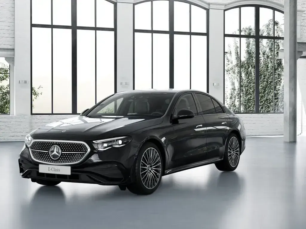 Gebraucht Mercedes E220 AMG 197 PS (144 kW) 2026 Unilack schwarz uni Limousine