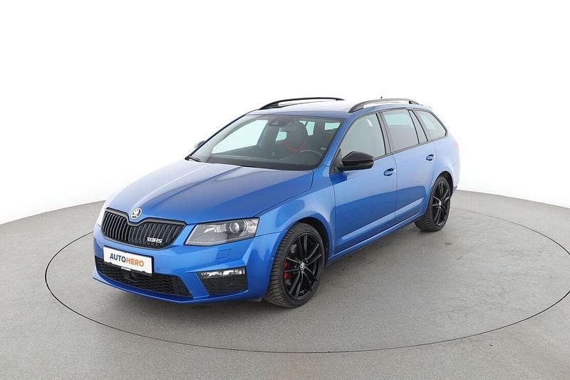 Blau Gebraucht 2016 Skoda Octavia RS Kombi | 17.740 € (Fairer Preis) - Bild 1/3