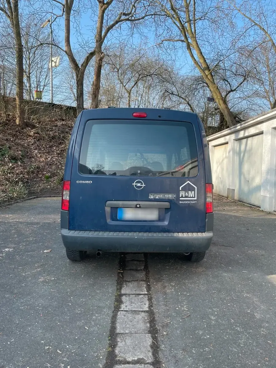 Gebraucht Opel Combo 90 PS (66 kW) 2007 Blau Van / Kleinbus