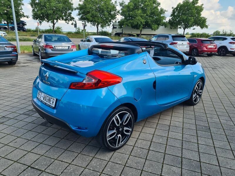 Gebraucht Renault Wind Dynamique 101 PS (74 kW) 2012 Blau Cabrio