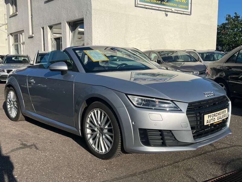 Florettsilber (metallic) Gebraucht 2015 Audi TT Sport Cabrio | 23.950 € (Fairer Preis) - Bild 1/4