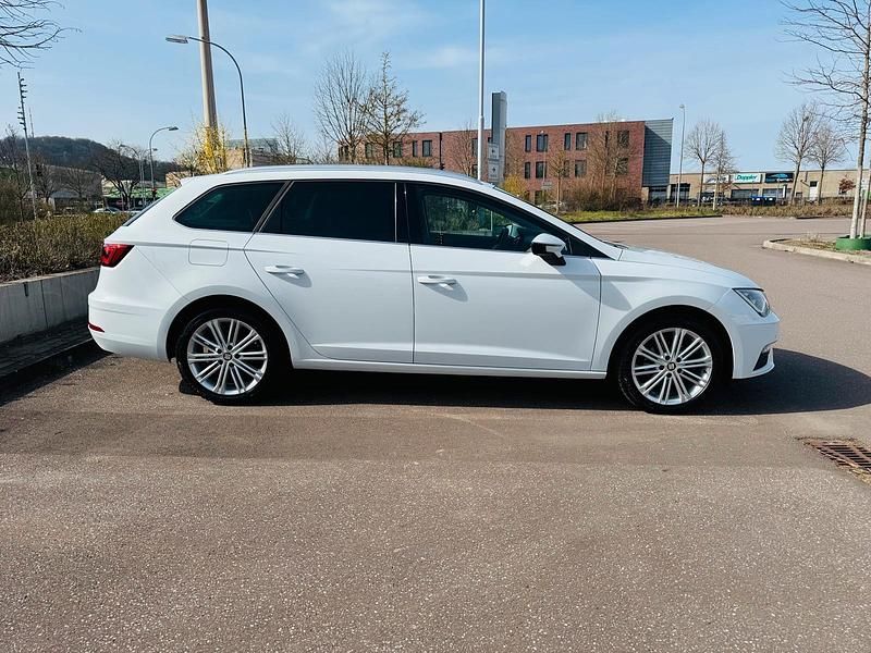 Gebraucht Seat Leon ST XCELLENCE 125 PS (91 kW) 2018 Weiß Kombi