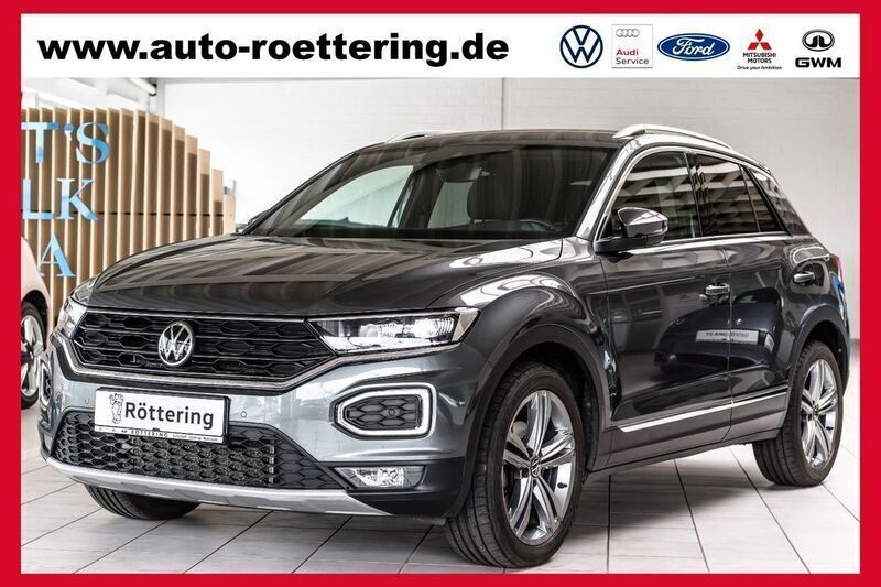 Grau Gebraucht 2021 VW T-Roc Sportline SUV | 24.100 € (Fairer Preis) - Bild 1/4