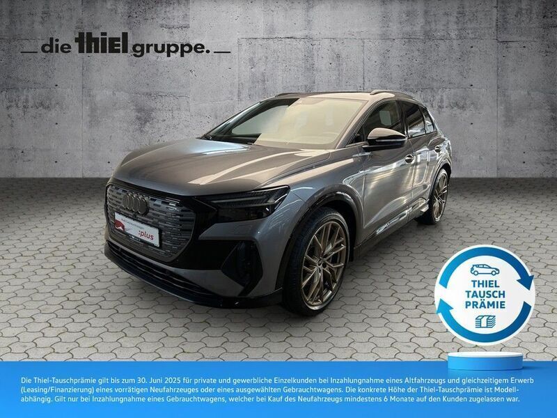 Grau Gebraucht 2021 Audi Q4 e-tron Edition .1 SUV | 32.990 € (Fairer Preis) - Bild 1/4
