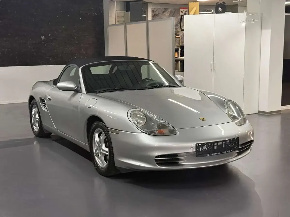 Gebraucht Porsche Boxster 228 PS (167 kW) 2003 Schwarz Cabrio