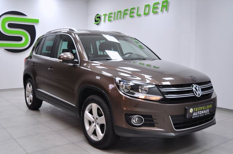 Toffeebraun metallic Gebraucht 2012 VW Tiguan Sportline SUV | 9.990 € (Fairer Preis) - Bild 1/4
