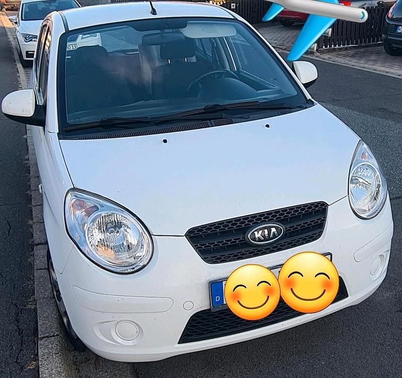 Gebraucht Kia Picanto 60 PS (44 kW) 2009 Weiß Kleinwagen