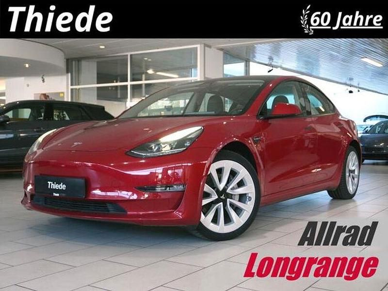 Gebraucht Tesla Model 3 366 kW (498 PS) 2022 Rot metallic Limousine