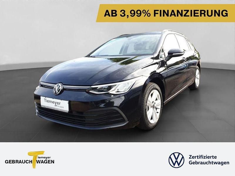 Schwarz Gebraucht 2022 VW Golf VIII Life Kombi | 18.790 € (Guter Preis) - Bild 1/4