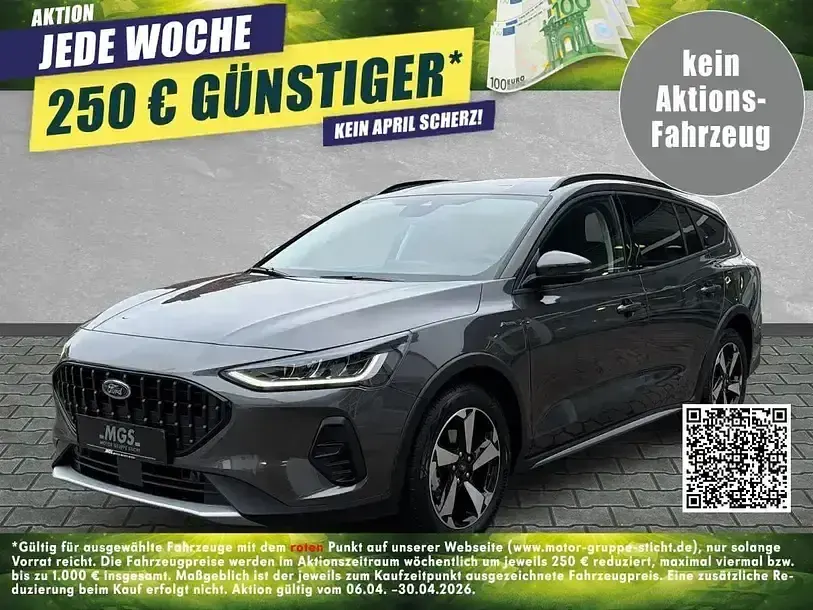 Ny Ford Focus Active 2026 Grå