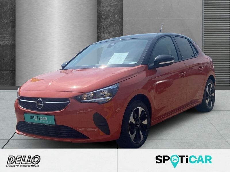Power orange/dynamik orange Gebraucht 2021 Opel Corsa-e Edition Kleinwagen | 13.980 € (Guter Preis) - Bild 1/4