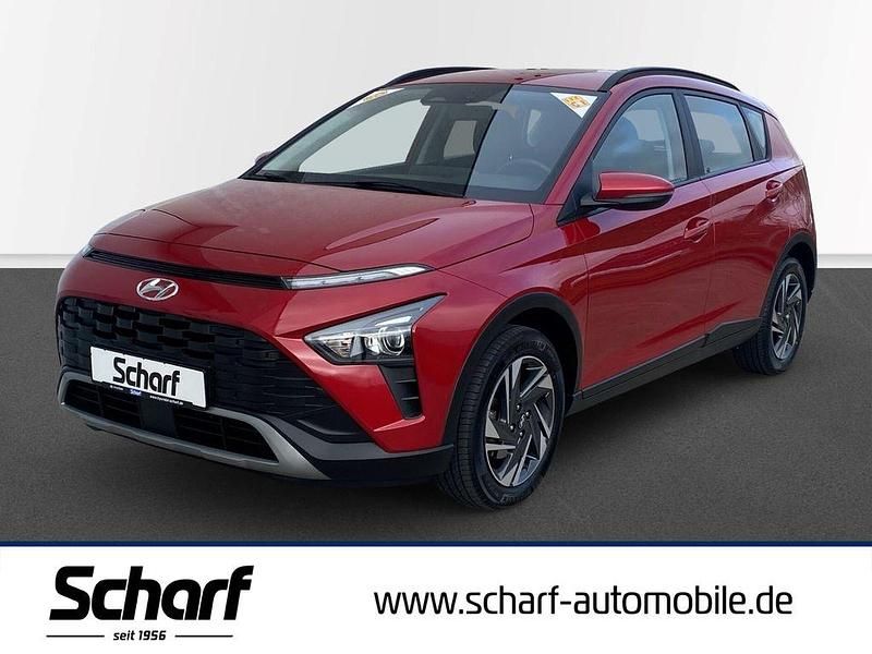 Rot Gebraucht 2022 Hyundai Bayon Intro Edition SUV | 16.990 € (Fairer Preis) - Bild 1/4