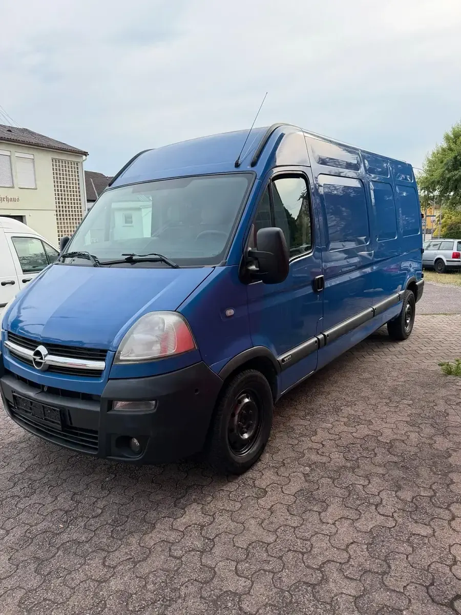 Gebraucht Opel Movano 119 PS (87 kW) 2007 Blau Van / Kleinbus