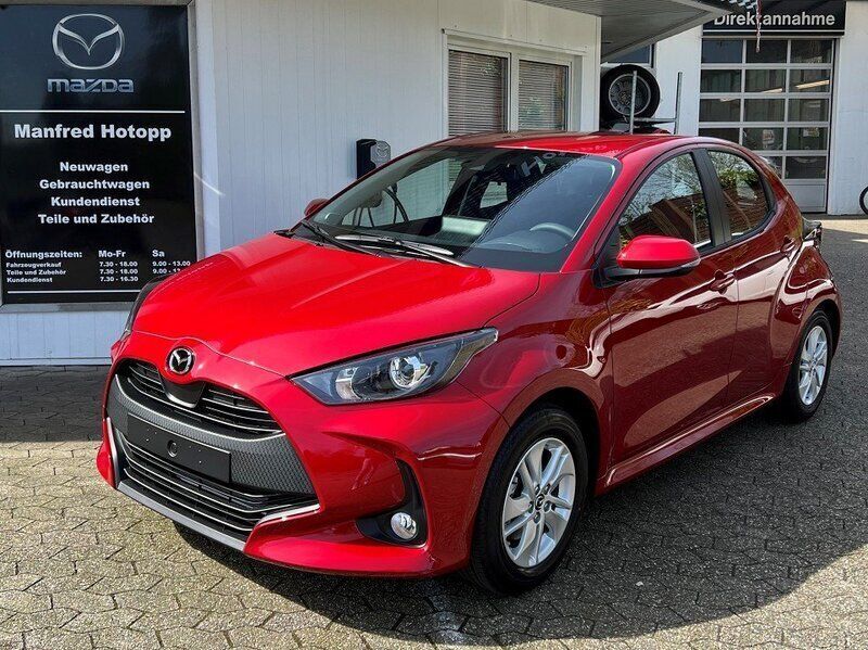 Formal red Gebraucht 2023 Mazda 2 Kleinwagen | 24.485 € (Teuer) - Bild 1/4