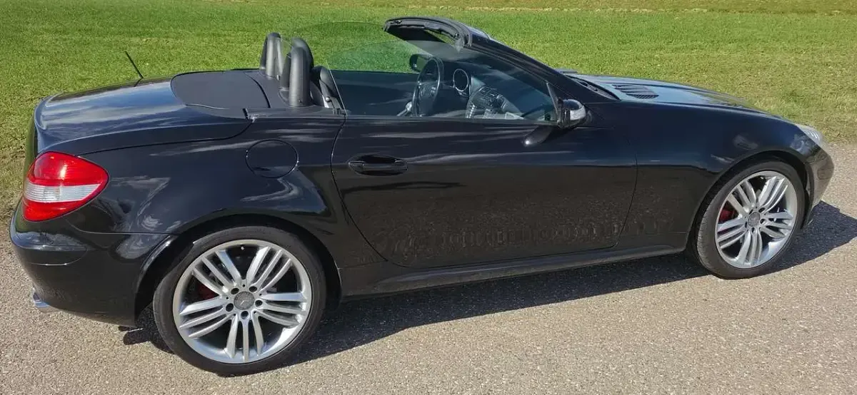 Gebraucht Mercedes SLK280 231 PS (169 kW) 2006 Schwarz Cabrio