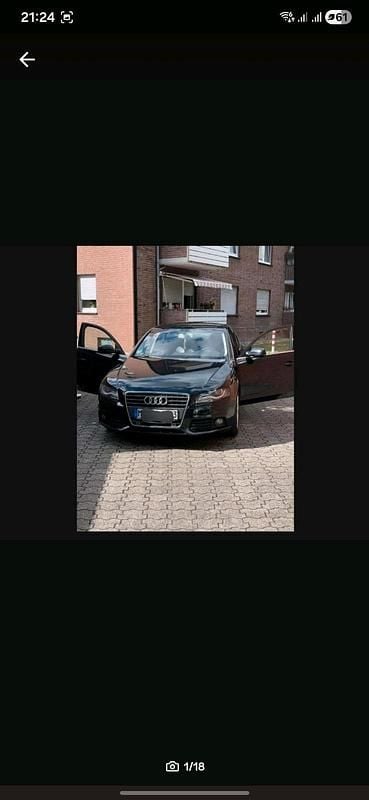Schwarz Gebraucht 2011 Audi A4 Limousine | 7.000 € (Fairer Preis) - Bild 1/4