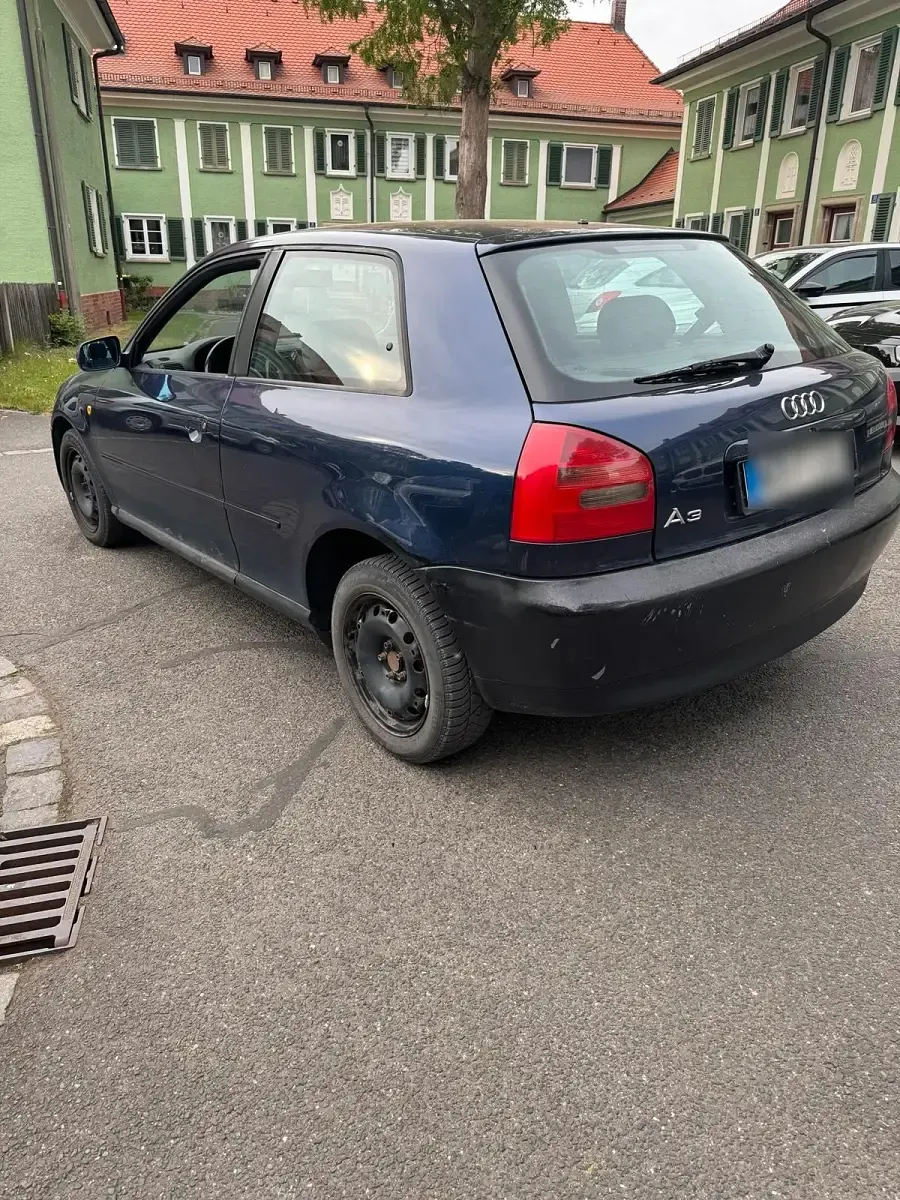Brugt Audi A3 101 HK (74 kW) 1997 Blå Hatchback