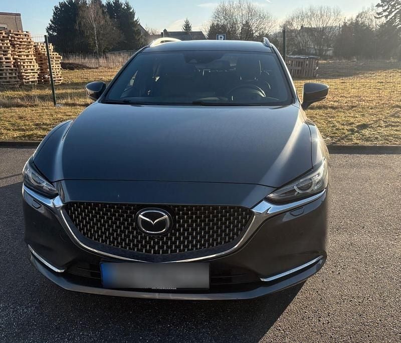 Gebraucht Mazda 6 Edition 184 PS (135 kW) 2021 Grau Kombi