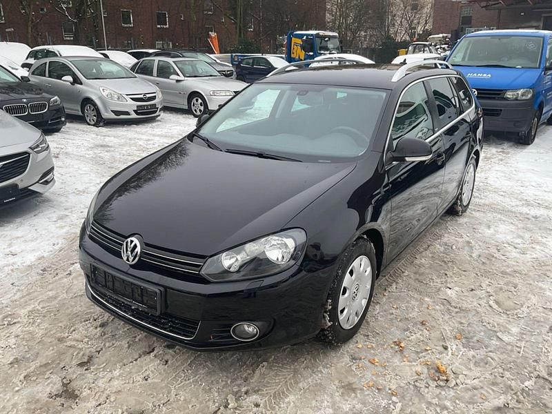 Gebraucht VW Golf VI Style 105 PS (77 kW) 2011 Schwarz Kleinwagen
