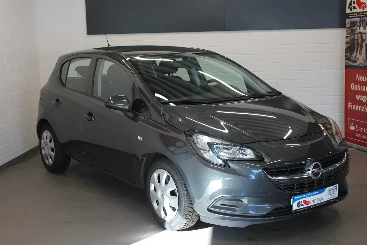 Gebraucht Opel Corsa Edition 69 PS (50 kW) 2018 Graphit grau/graffiti grey Kleinwagen