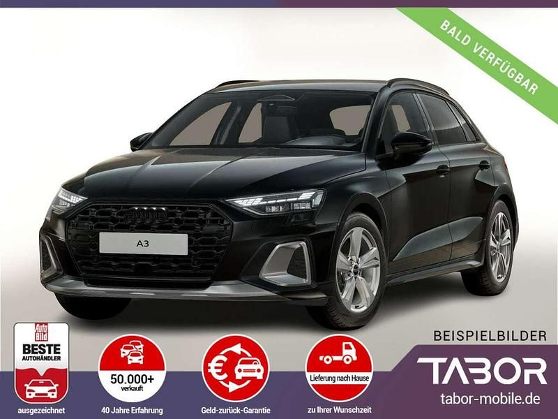 Mythosschwarz metallic Neu 2025 Audi A3 Limousine | 33.487 € (Superpreis) - Bild 1/4