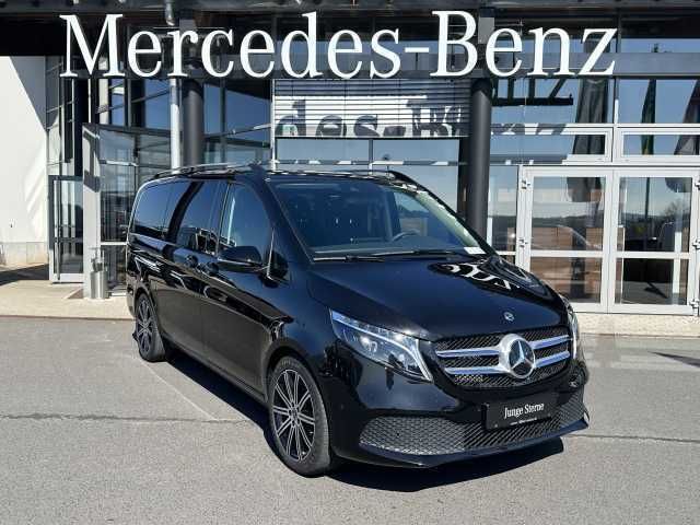 Obsidianschwarz metallic (metallic) Gebraucht 2024 Mercedes V250 Edition Van / Kleinbus | 57.350 € (Superpreis) - Bild 1/4
