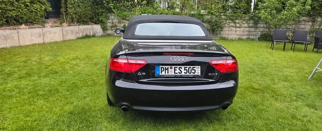 Gebraucht Audi A5 Cabriolet 179 PS (131 kW) 2009 Schwarz Cabrio